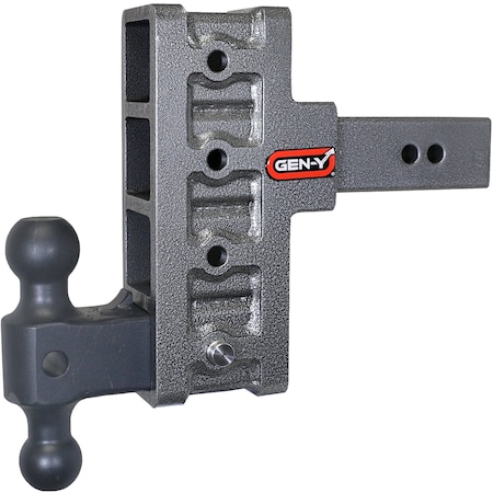 Gen-Y Hitch MEGA-DUTY 2.5 Shank 6 Offset Drop 3K TW 21K Hitch & GH-061 Dual-Ball GH-914